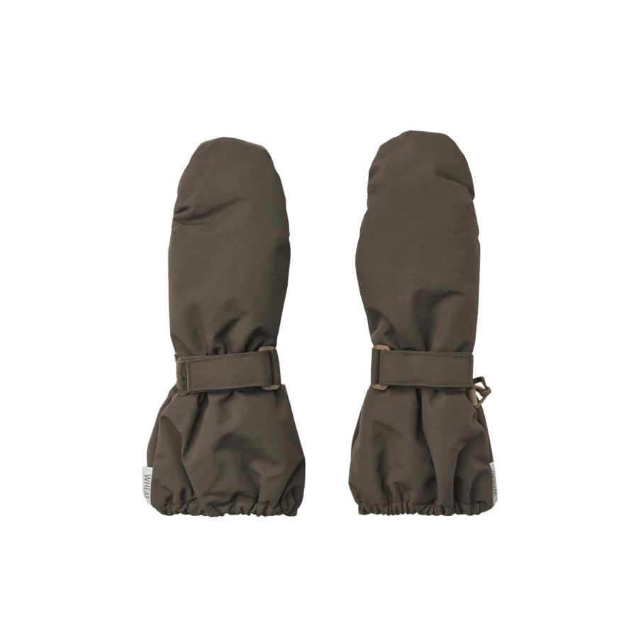 Born Wheat Luffer & Vanter | Mittens Tech, 0024 Dry Black