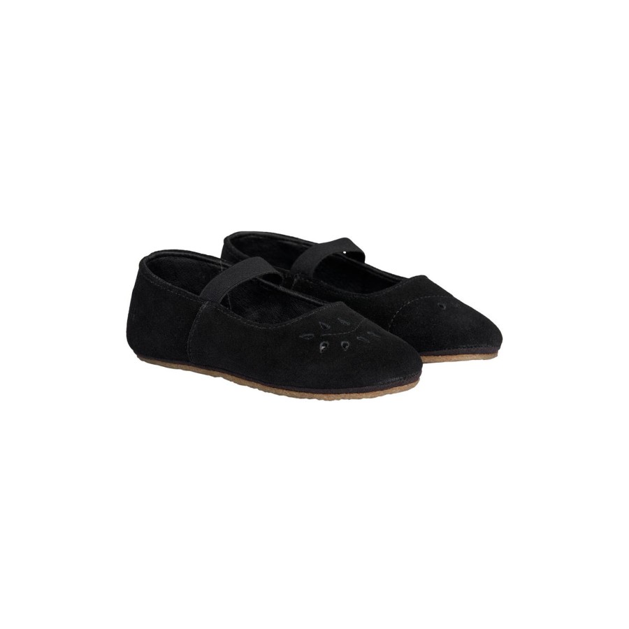 Born Wheat Sandaler | Rosen Ballerina, 0021 Black