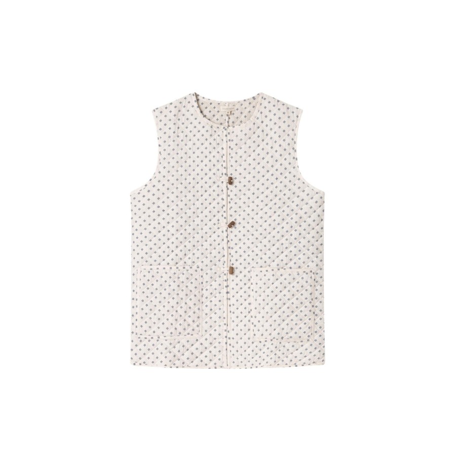 Dame Studio Feder Overtoj | Lulu Vest, Pure