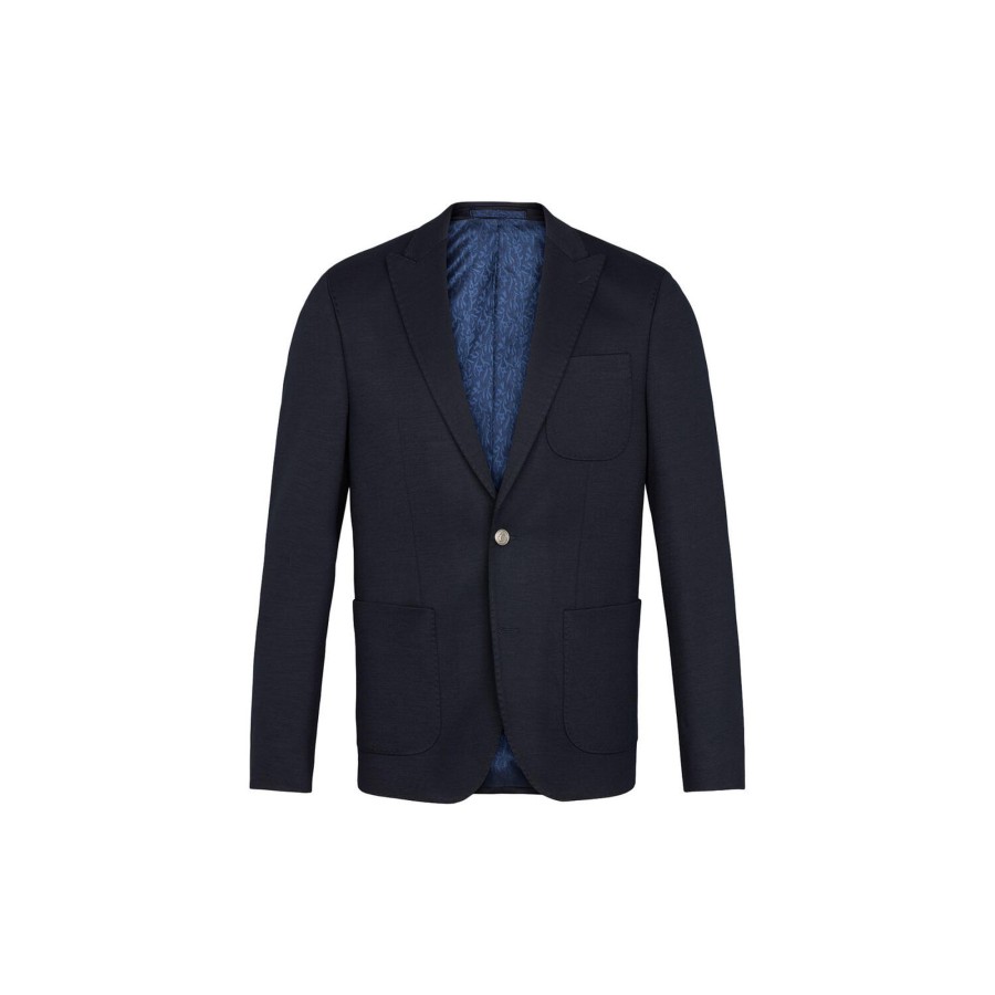 Herre SAND Copenhagen Blazere & Veste | 6775 Pre Star Dandy Pp, Dark Navy Blue