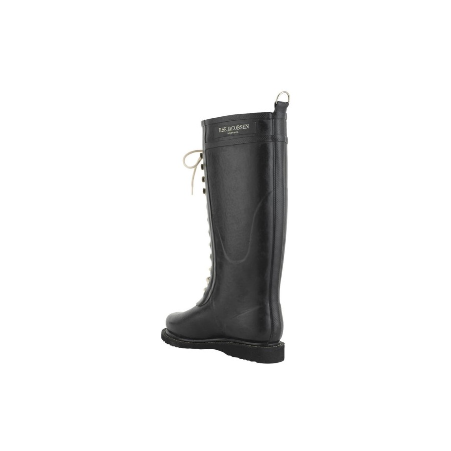 Dame Ilse Jacobsen Hornbæk Gummistovler | Rub1 Rubber Boots, Black