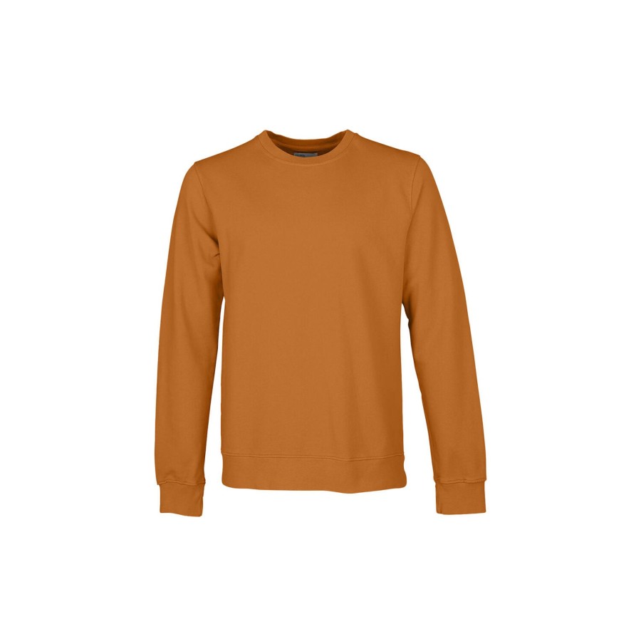 Herre Colorful Standard Sweatshirts & Sweatpants | Classic Organic Crew, Ginger Brown