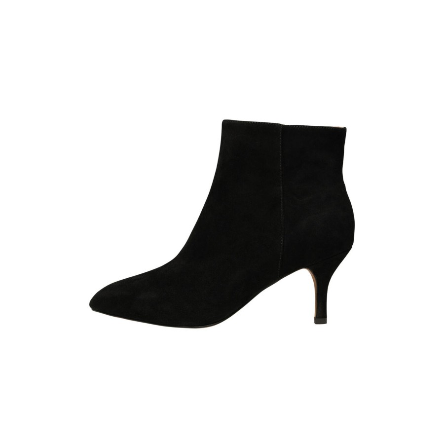 Dame Shoe The Bear Hoje Haele | Stb-Valentine Zip Boot Suede, Black