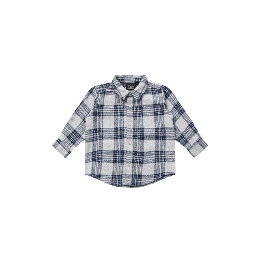 Born Petit Sofie Schnoor Bluser & Skjorter | Shirt, Grey Check