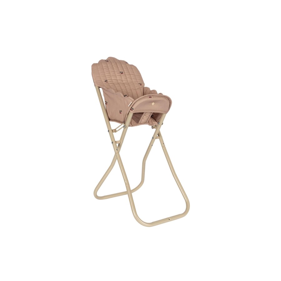 Born Konges Sløjd Tojdyr & Dukker | Doll High Chair, Cherry Blush