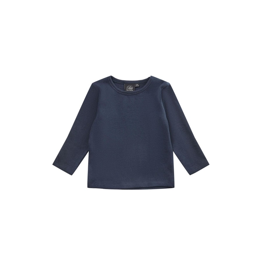 Born Petit Sofie Schnoor Bluser & Skjorter | Langaermet T-Shirt, Dark Blue