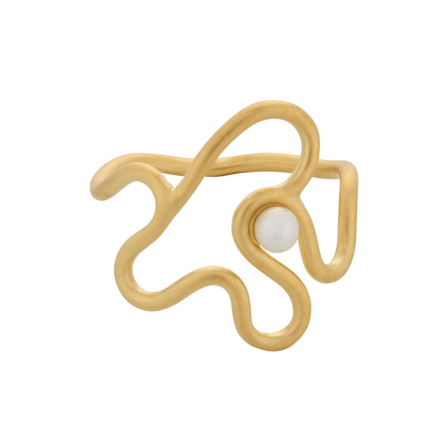 Dame Pernille Corydon Jewellery Ringe | Bay Pearl Ring, Guld