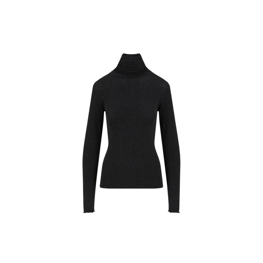 Dame Coster Copenhagen Toppe & T-Shirts | Cc Heart Lana Turtleneck, Black