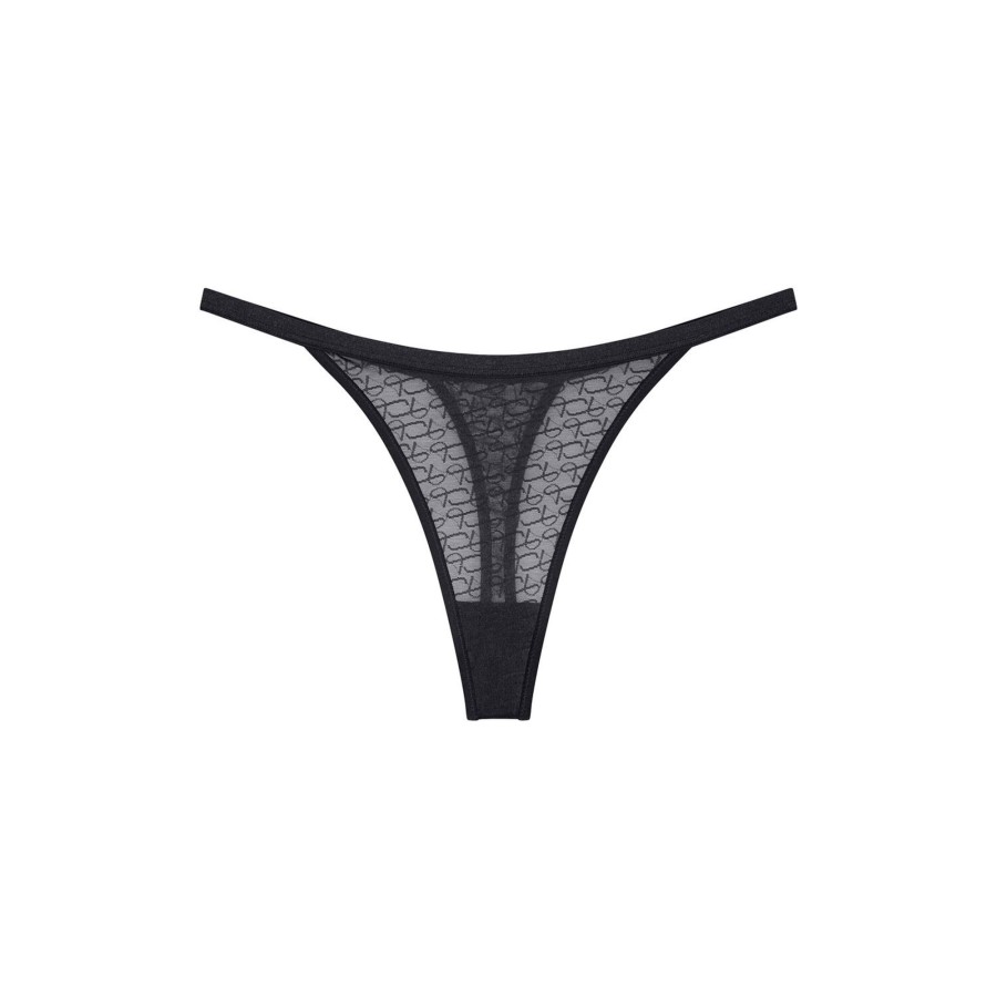 Dame Triumph Lingeri & Badetoj | Triumph Signature Sheer String, Black