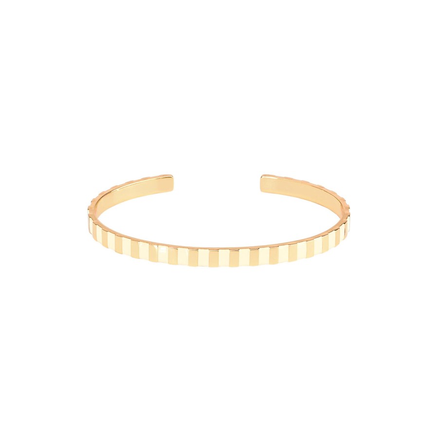 Dame bangle up Armband | Ines Classic Bangle, Sand White