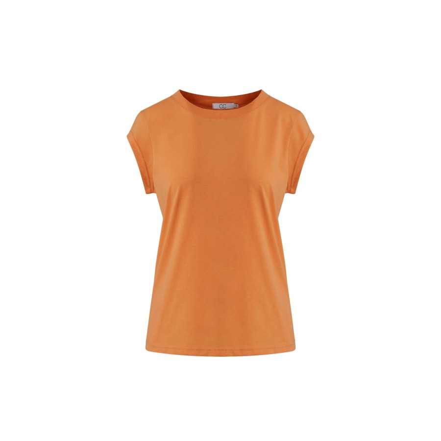 Dame Coster Copenhagen Toppe & T-Shirts | Cc Heart Basic T-Shirt, Sunset