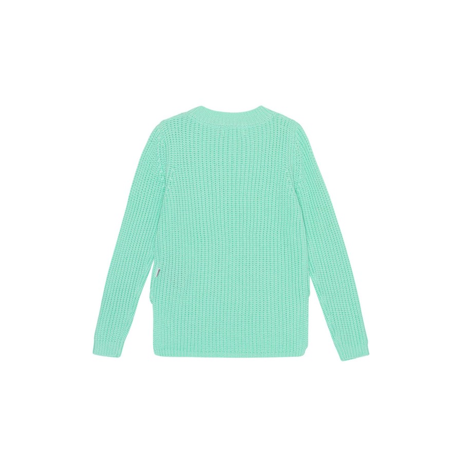 Born Molo Strik & Cardigans | Cool Mint Jumper