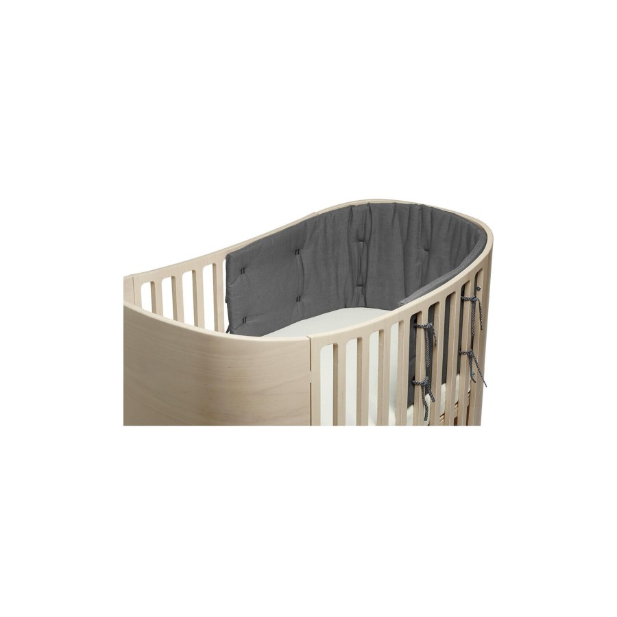 Born Leander Soveudstyr | Sengerand Til Leander Classic™ Babyseng, Cool Grey