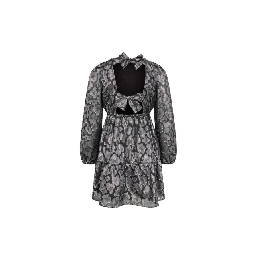 Born Sofie Schnoor Girls Kjoler | Dress, Black W Silver