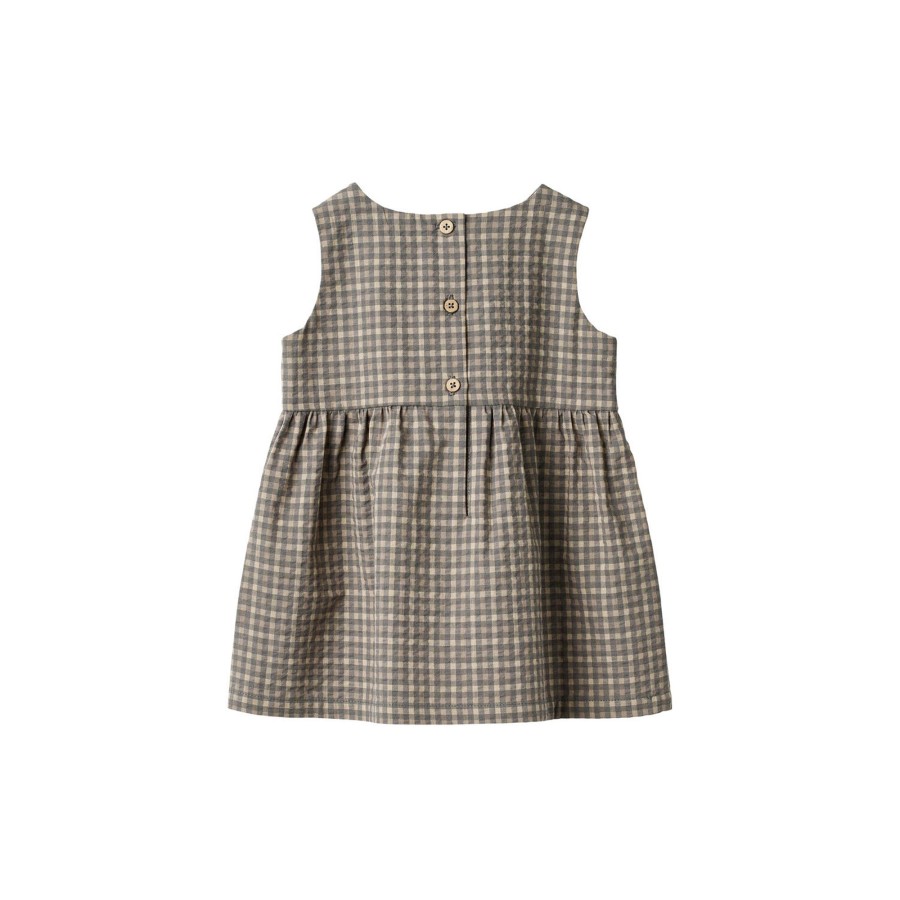 Born Wheat Kjoler | Dress Louisa, 1529 Autumn Sky Check