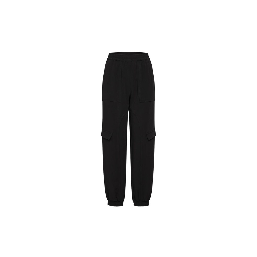 Dame Bruuns Bazaar Bukser | Brassica Cilla Pants, Black