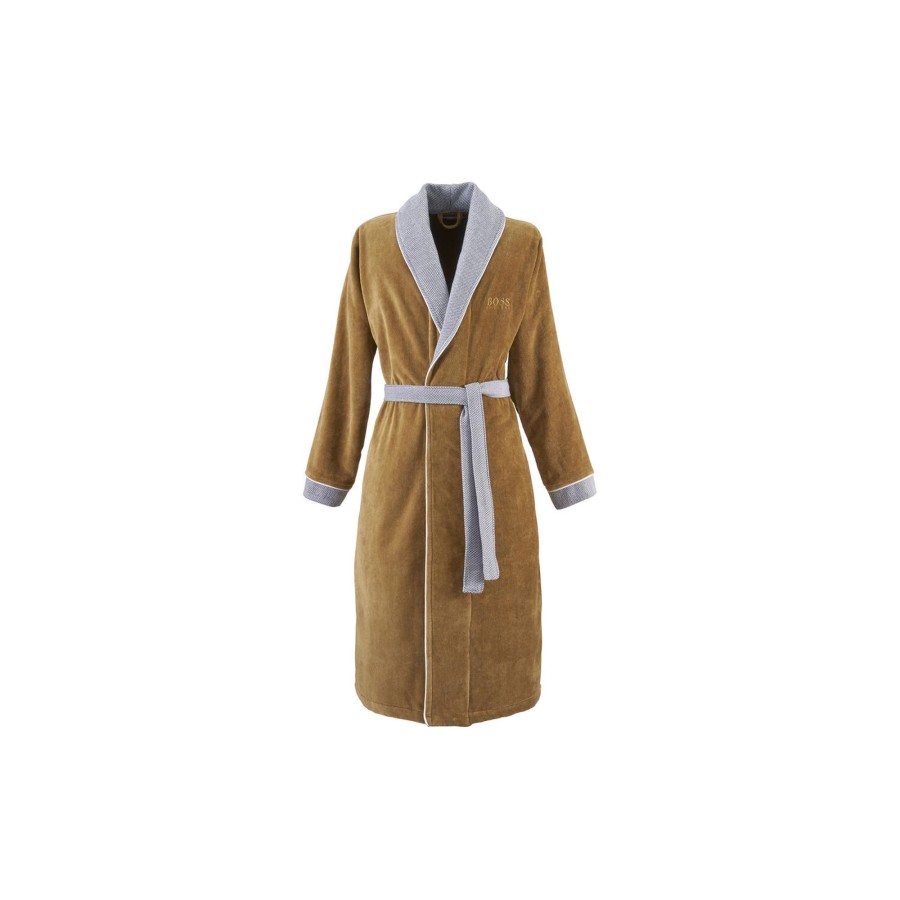 Herre BOSS Home Nattoj & Loungewear | Lord Badekabe, Camel