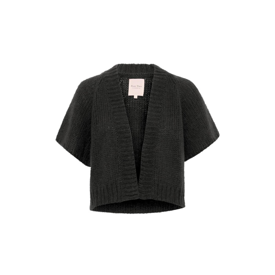 Dame Part Two Strik | Diaminapw Cardigan, Black