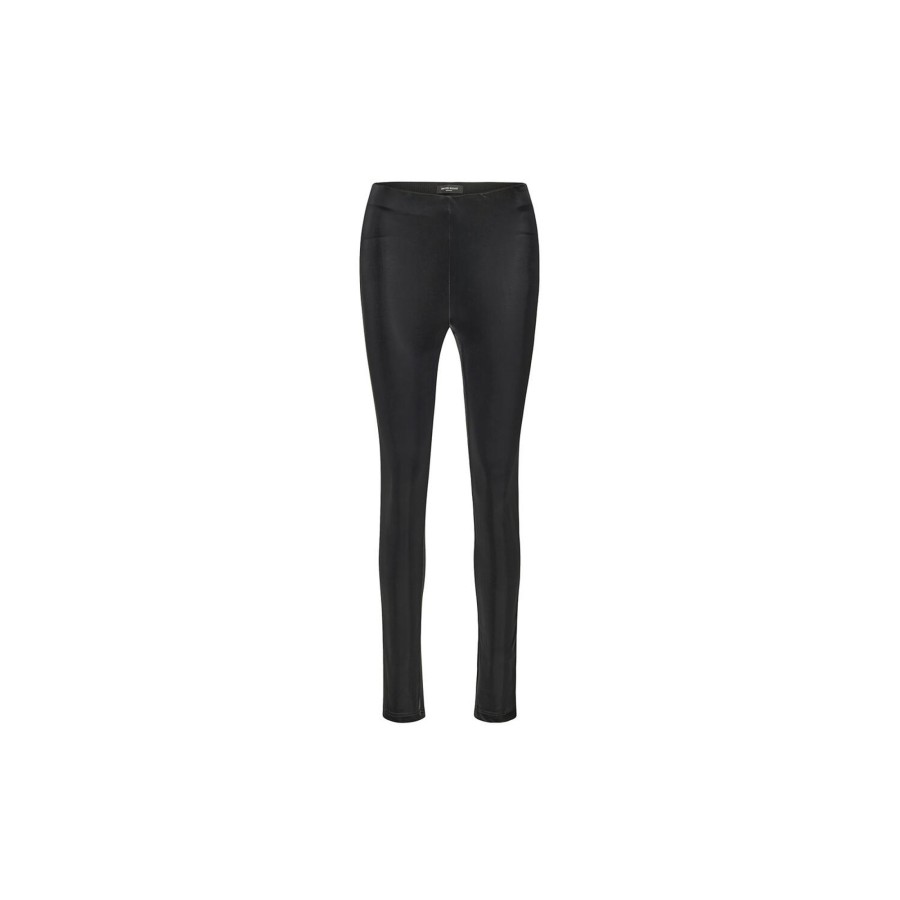 Dame Bruuns Bazaar Bukser | Lak Rinas Leggins, Black