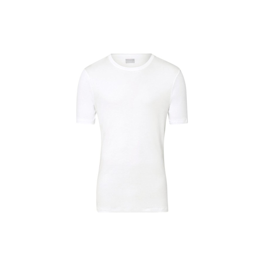 Herre HANRO Undertoj | Sea Island Cotton Ss Shirt, White