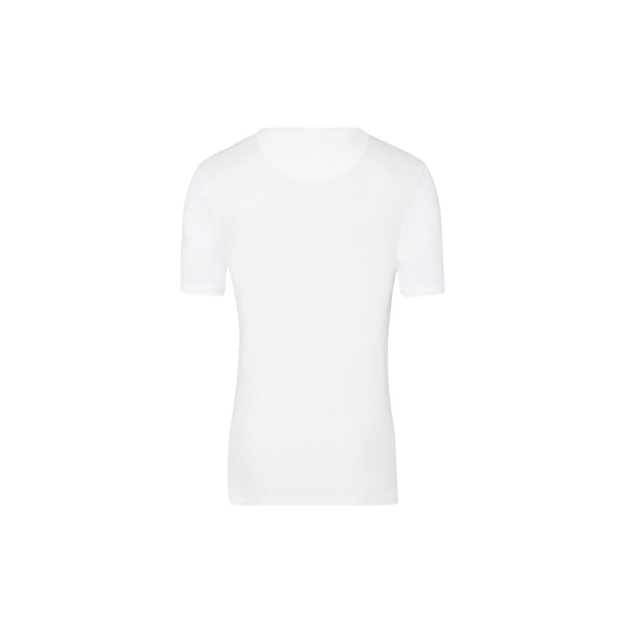 Herre HANRO Undertoj | Sea Island Cotton Ss Shirt, White