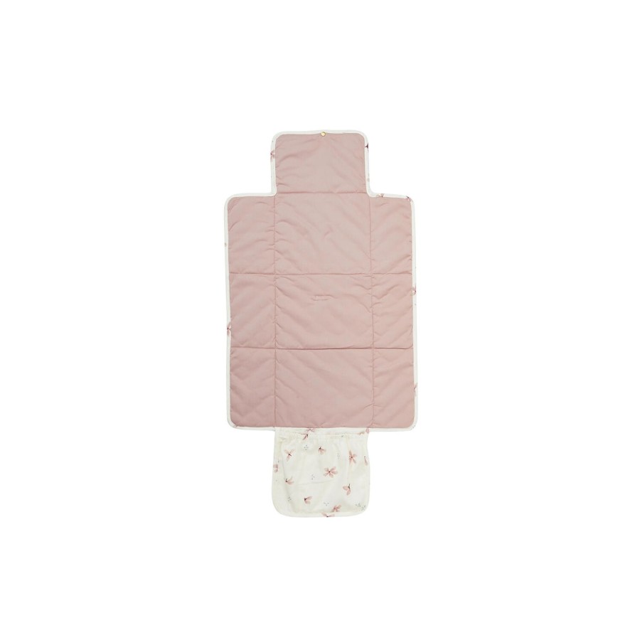 Born Cam Cam Copenhagen Pusle Og Pleje | Quiltet Pusleunderlag, Windflower Creme