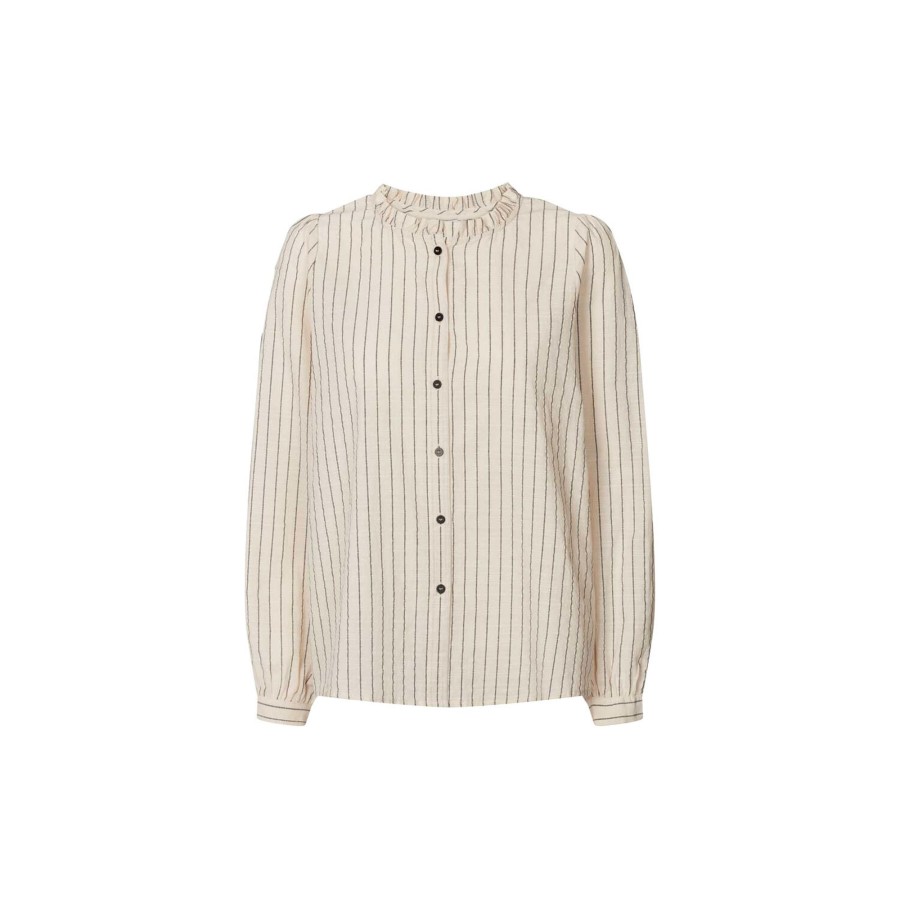 Dame Lollys Laundry Skjorter & Bluser | River Shirt, Creme