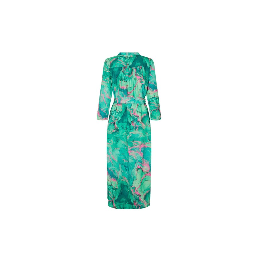 Dame Lollys Laundry Kjoler | Harperll Maxi Dress 3/4, Green