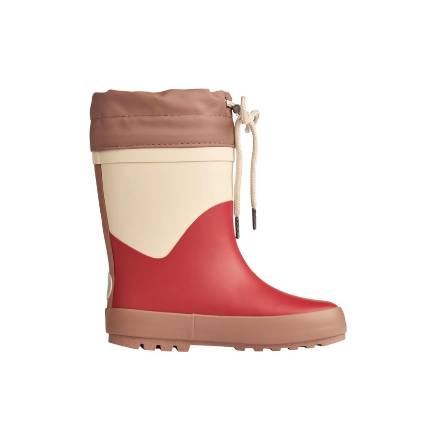 Born Wheat Gummistovler | Thermo Rubber Boot Solid, 2072 Red