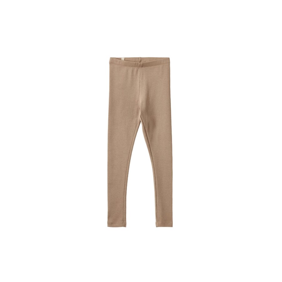 Born Wheat Bukser & Leggings | Rib Leggings Maddy, 3006 Soft Brown