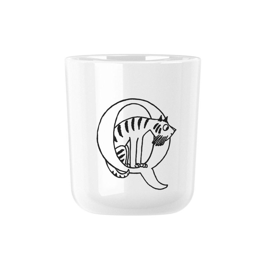 Born RIG-TIG Spiseudstyr | Moomin Abc Kop Q, Moomin White