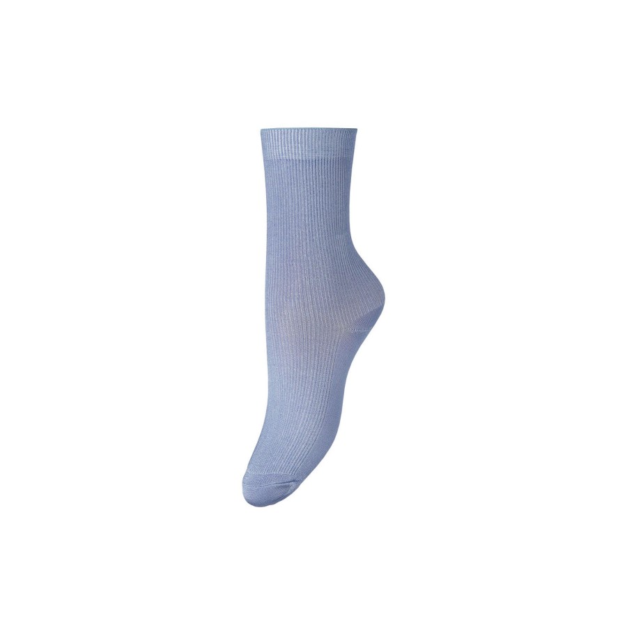 Dame Becksöndergaard Stromper | Alma Solid Sock, Eventide