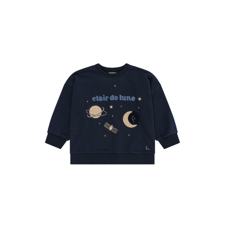 Born Konges Sløjd Sweatshirts & Sweatpants | Lou Sweatshirt, Total Eclipse