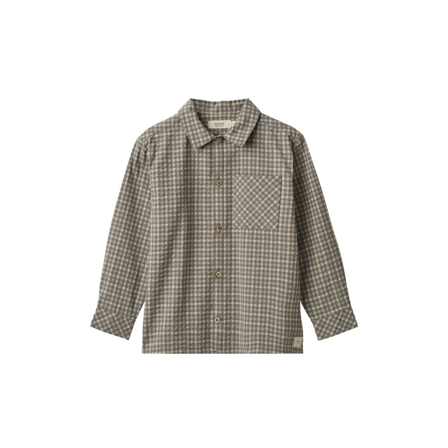 Born Wheat Bluser & Skjorter | Shirt Oscar, 1529 Autumn Sky Check