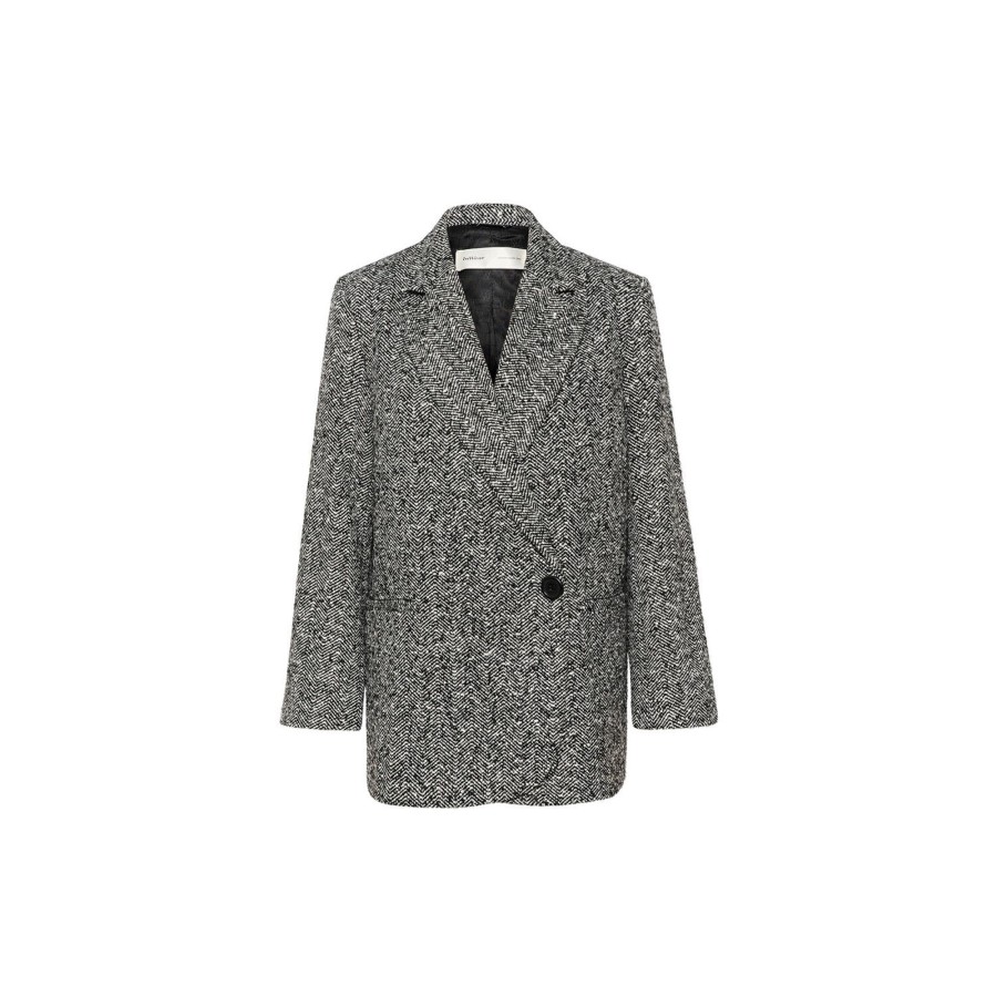 Dame InWear Blazere & Veste | Zaciw Blazer, Black/White