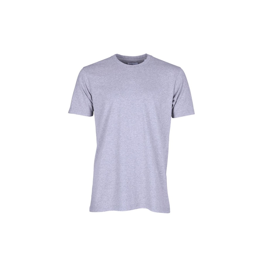 Dame Colorful Standard Toppe & T-Shirts | Classic Organic Tee, Heather Grey