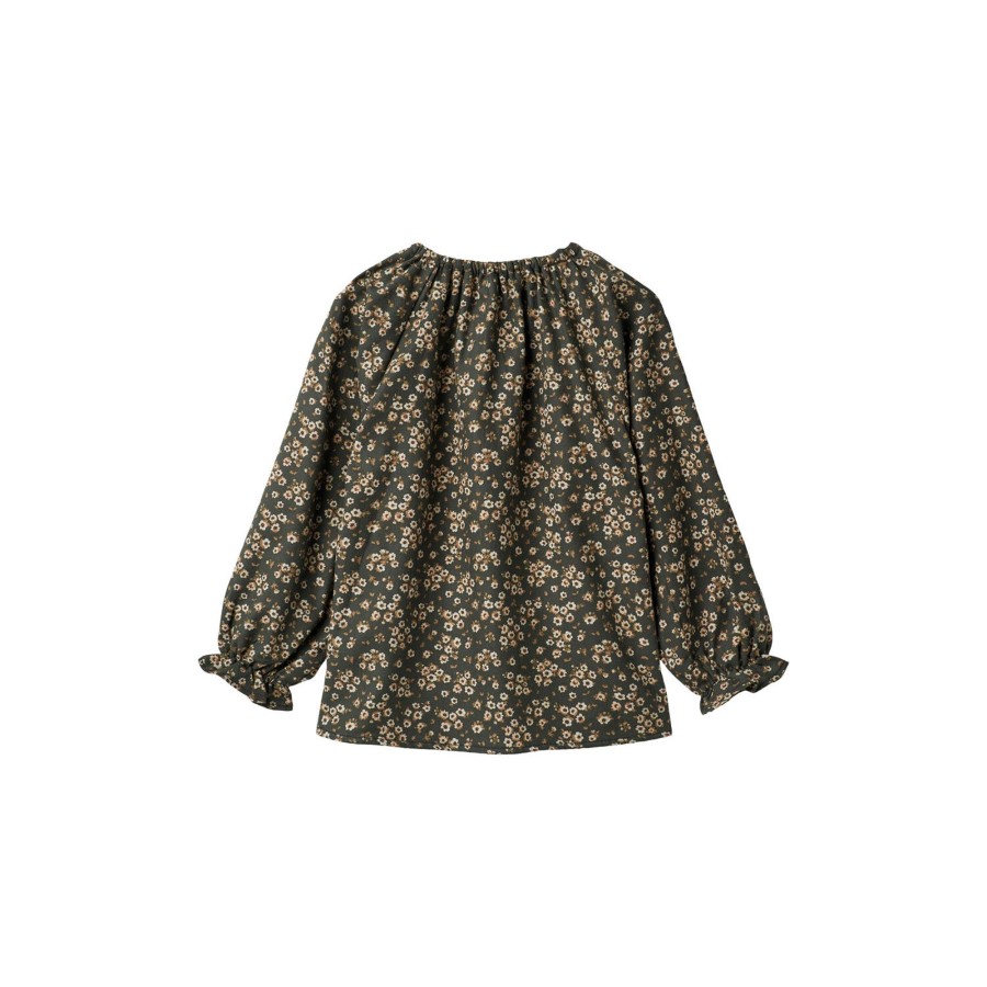 Born Wheat Bluser & Skjorter | Blouse Nicoline, 0027 Black Coal Flowers