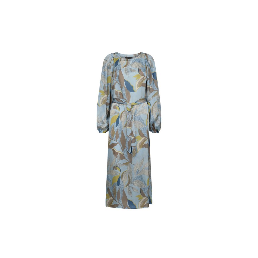 Dame MOS MOSH Kjoler | Mmrosaleen Florie Dress, Cashmere Blue