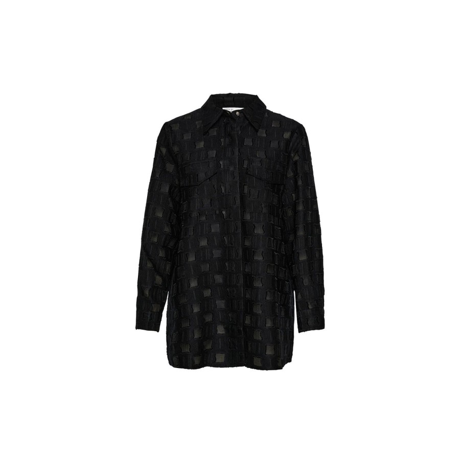 Dame Karen by Simonsen Skjorter & Bluser | Keakb Overshirt, Meteorite