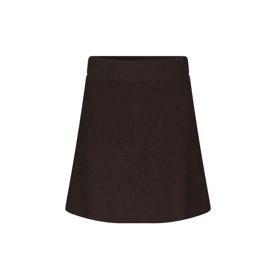 Dame Modström Nederdele | Galenmd Skirt, Chocolate