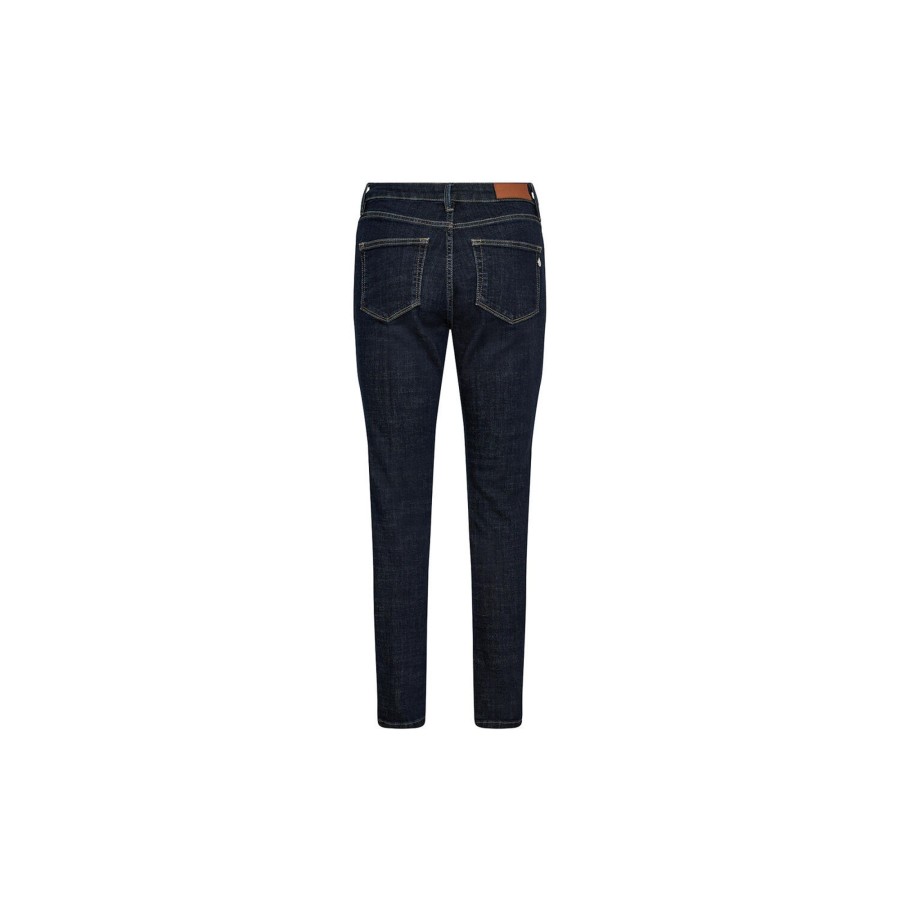 Dame Pieszak Jeans | Pd-Poline Jeans Wash Titanium Blue Indigo, Denim Blue