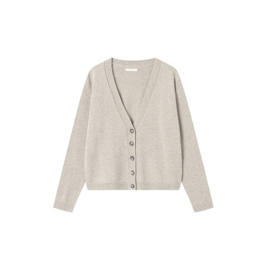 Dame Studio Feder Strik | Noel Cardigan, Birch