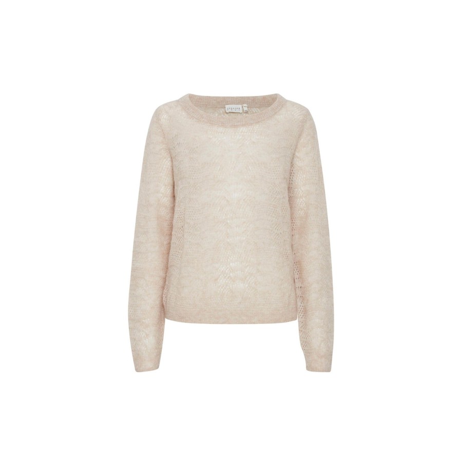 Dame Atelier Rêve Strik | Irdrew Pullover, Doeskin