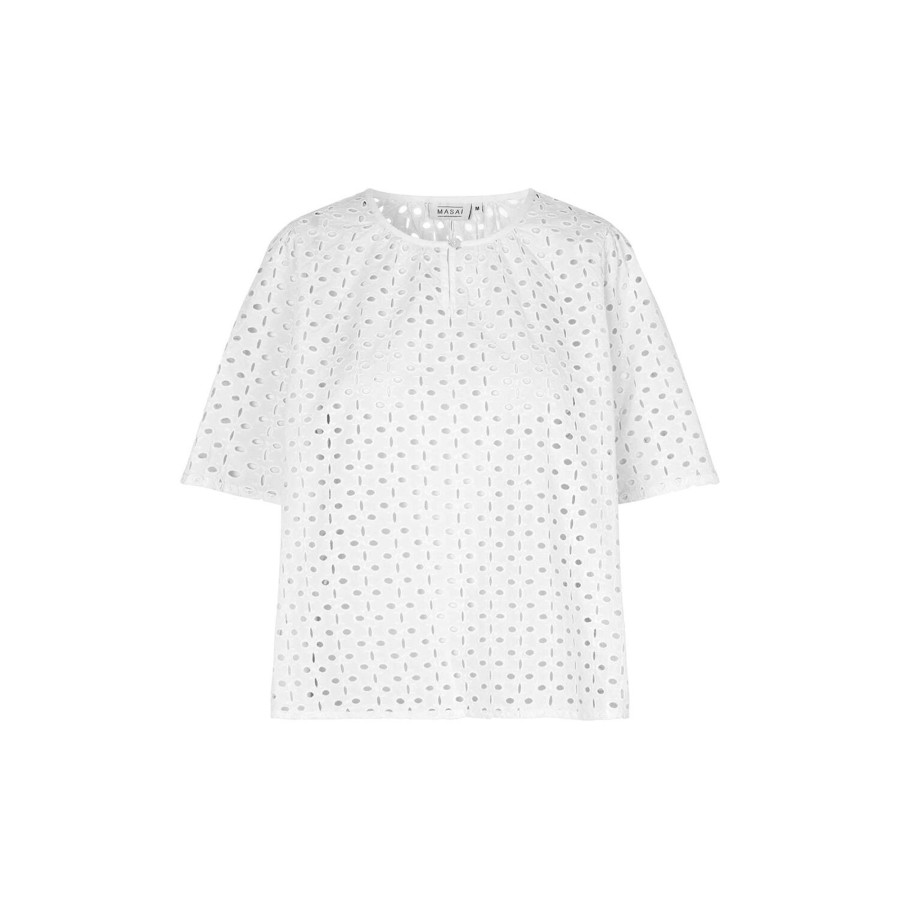 Dame Masai Toppe & T-Shirts | Doris Top, Cream