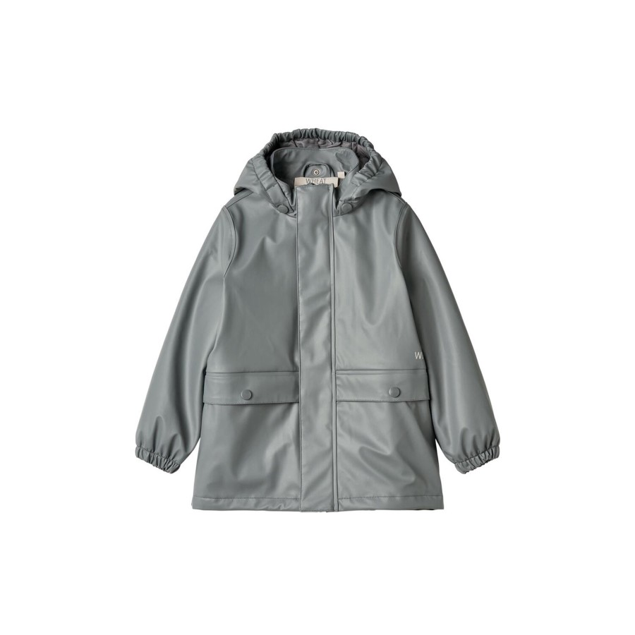 Born Wheat Overtoj | Thermo Rain Coat Ajo, 1525 Autumn Sky