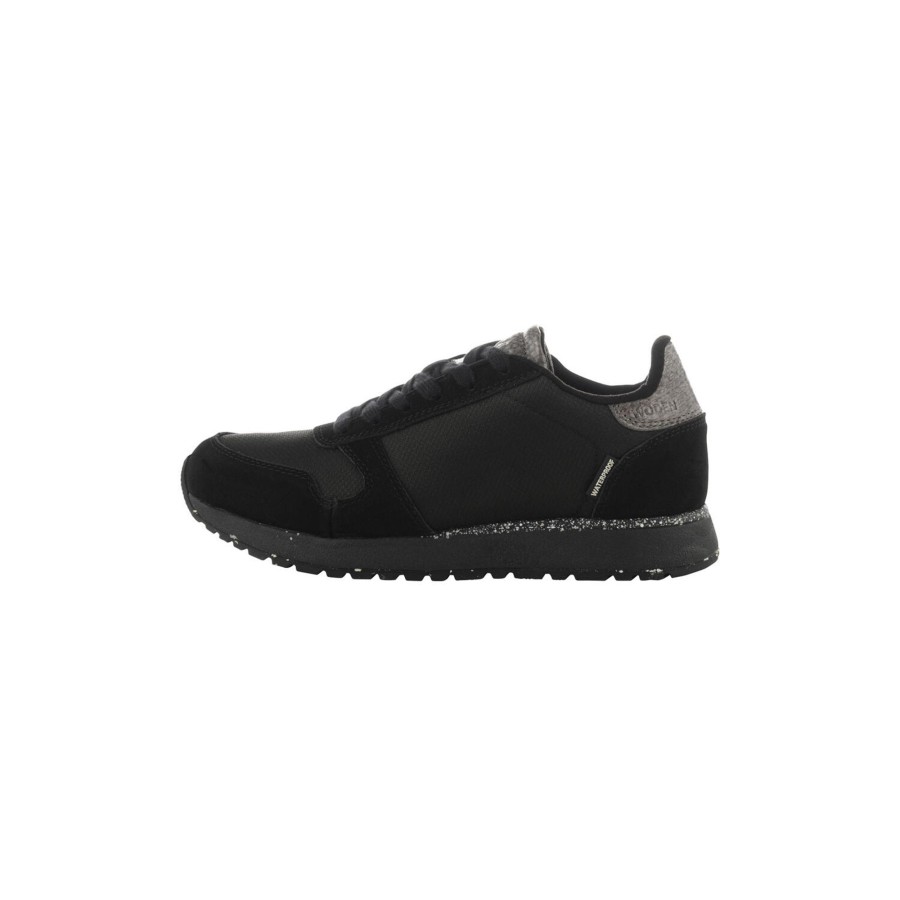 Dame WODEN Flade Sko & Sneakers | Ydun Waterproof, Black