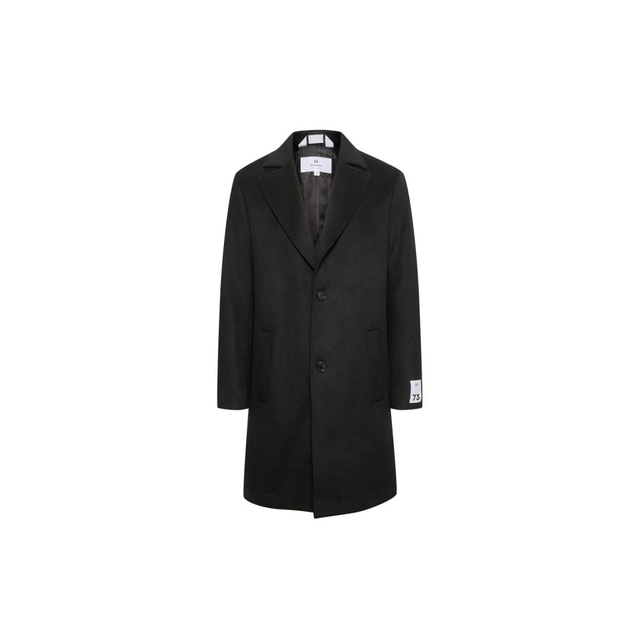 Herre Matinique Overtoj | Macristano N 73 Coat, Black