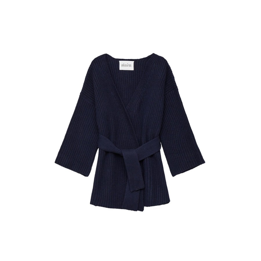 Dame Aiayu Strik | Raine Cardigan, Navy