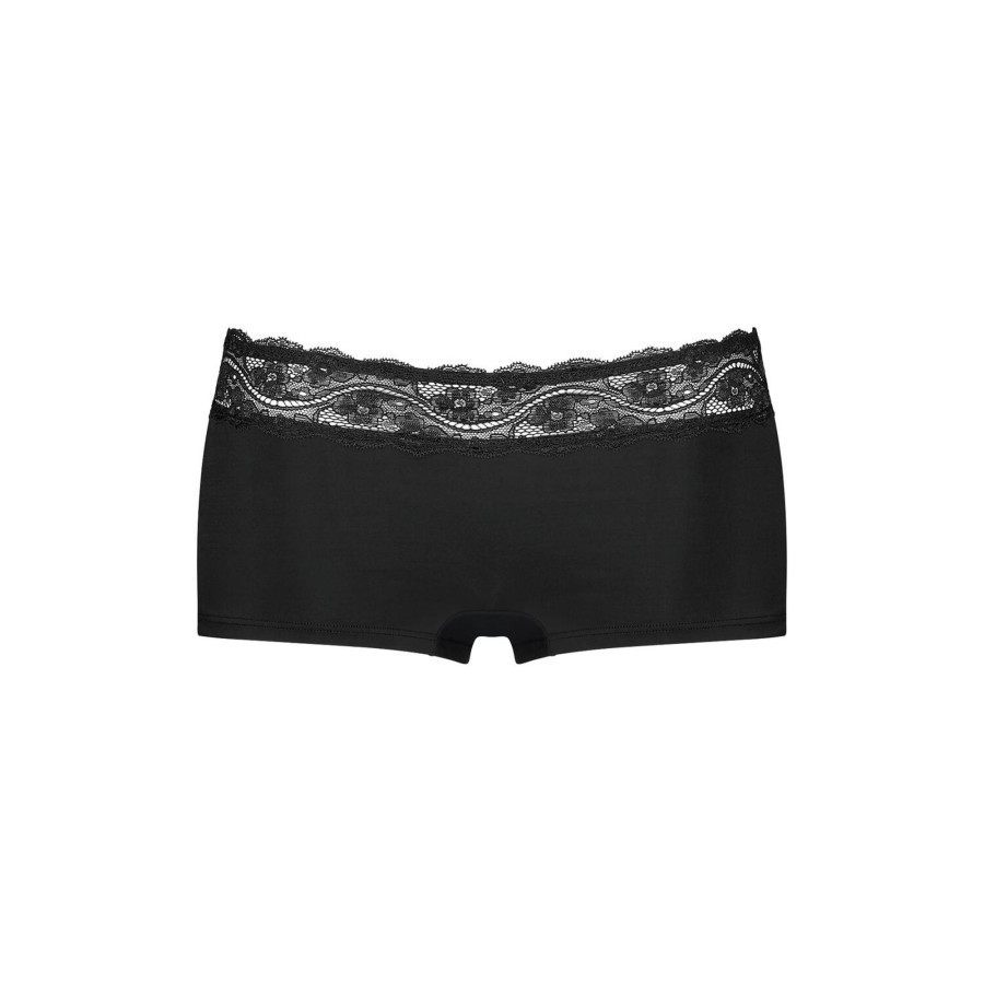 Dame Triumph Lingeri & Badetoj | Lovely Micro Shorts Trusse, Black