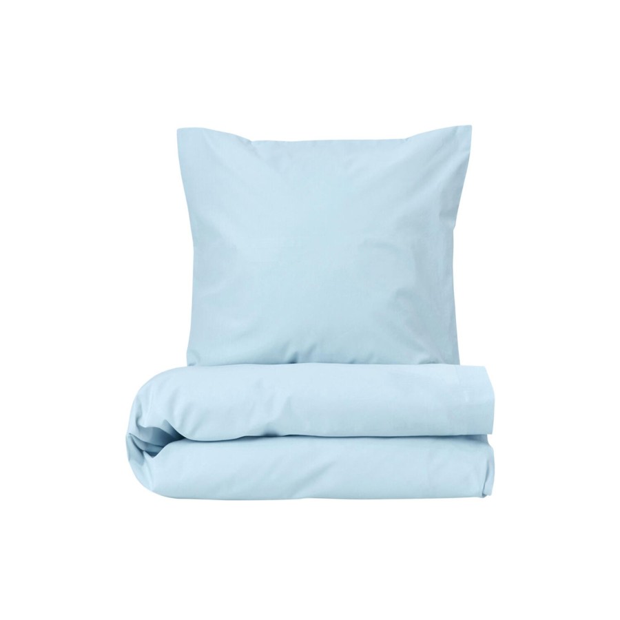 Born Georg Jensen Damask Soveudstyr | Percale 2-Delt Babysengesaet, Light Blue